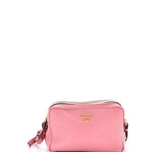 Prada Double Zip Camera Bag Vitello #190667P86B